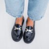 MOCASÍN MATILDE NEGRO CHAROL