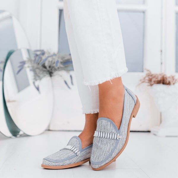 MOCASÍN TERESA GRIS