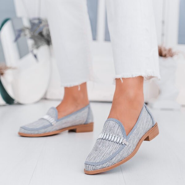 MOCASÍN TERESA GRIS