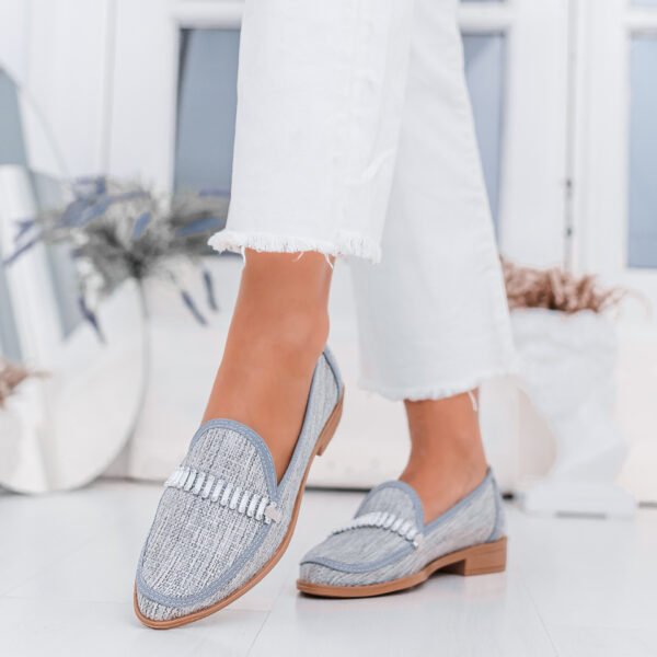 MOCASÍN TERESA GRIS