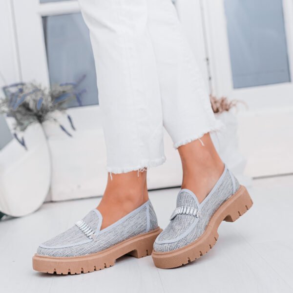 MOCASÍN MATILDE GRIS