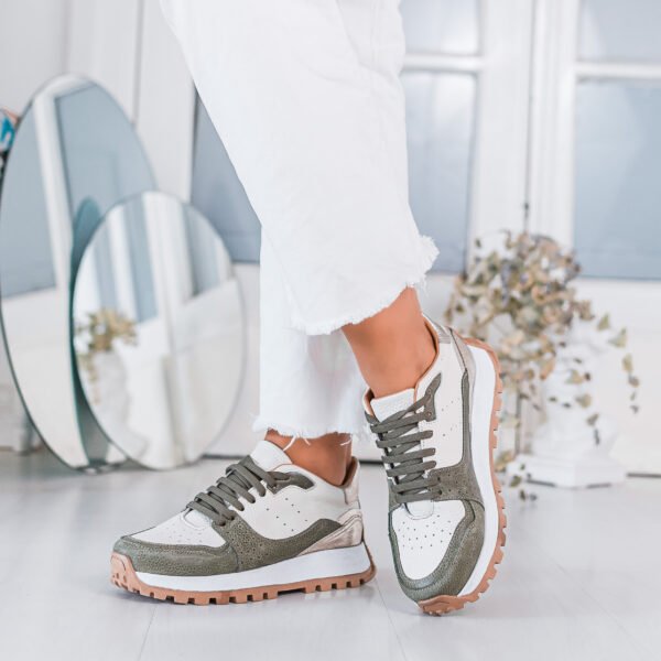 ZAPATILLA NINA VERDE