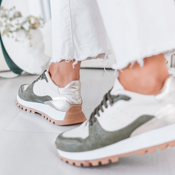 ZAPATILLA NINA VERDE