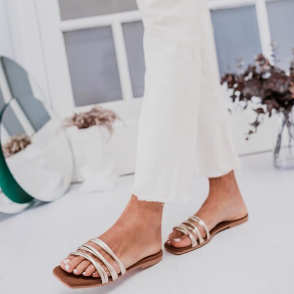 Shelosophy-5 SANDALIAS DEIANA PLATA