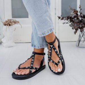 Shelosophy-126 SANDALIA HINA NEGRO