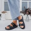 Shelosophy-39 ZUECO BIRK CUERO NEGRO