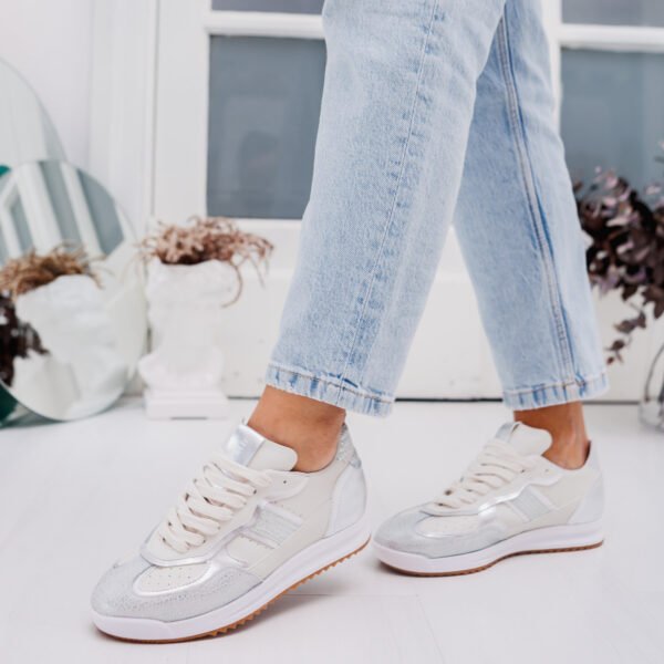 ZAPATILLA CONNIE PLATA