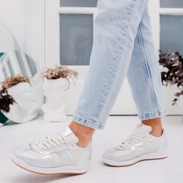 ZAPATILLA CONNIE PLATA