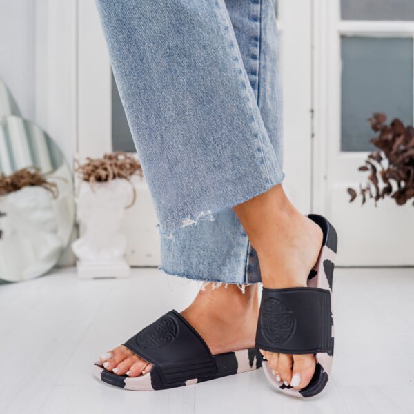 Shelosophy-86 SANDALIA SUNNY VAQUITA NEGRO