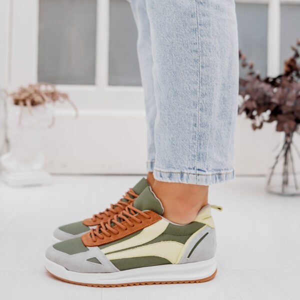 shelosophy-105 ZAPATILLA OLIMPIA VERDE