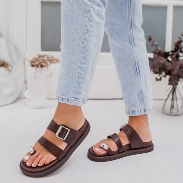 SANDALIA TALIA CHOCO