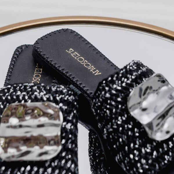 SANDALIA TULSI NEGRO