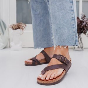 shelosophy-41 SANDALIA FRAN CHOCO