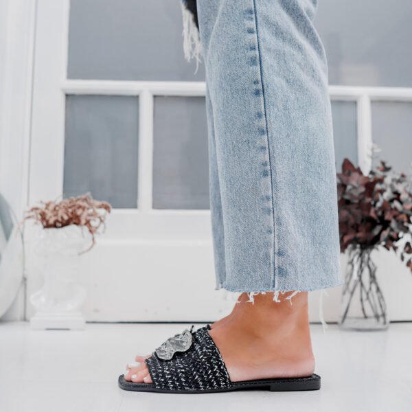 SANDALIA TULSI NEGRO