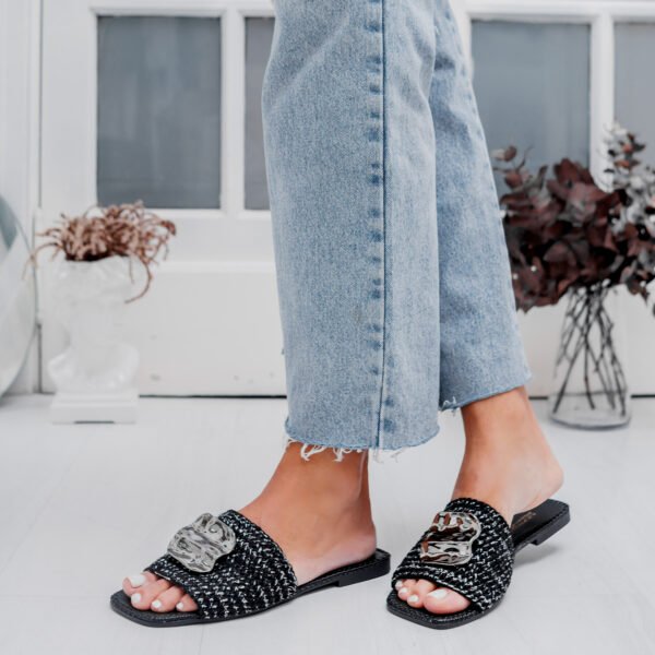 SANDALIA TULSI NEGRO