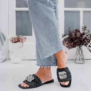 shelosophy-57 SANDALIA TULSI NEGRO