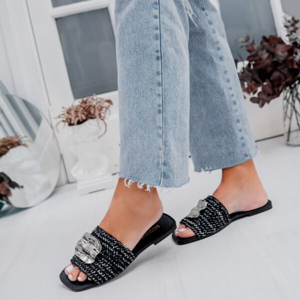 SANDALIA TULSI NEGRO