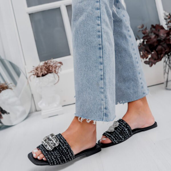 SANDALIA TULSI NEGRO