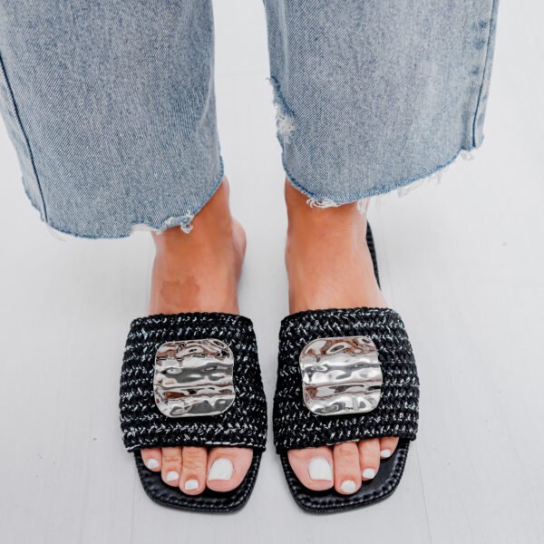 SANDALIA TULSI NEGRO