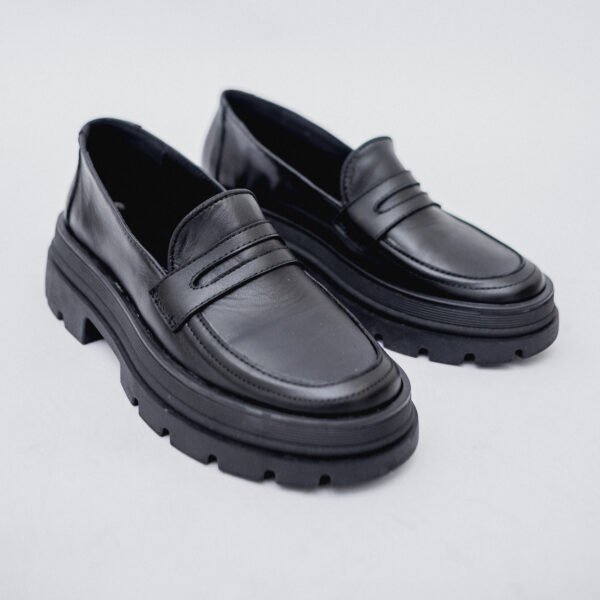 MOCASIN PREPPY CUERO NEGRO
