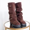 BOTA OLIVIA CHOCO