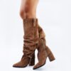 BOTA LYN GAMUZA DE CUERO SUELA [preventa]