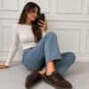 ZAPATILLA GIULIA CHOCOLATE